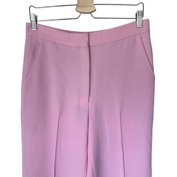 Lela Rose Stretch Twill Demi Crop Pants in Orchid Pink Size 8 - Picture 3 of 8